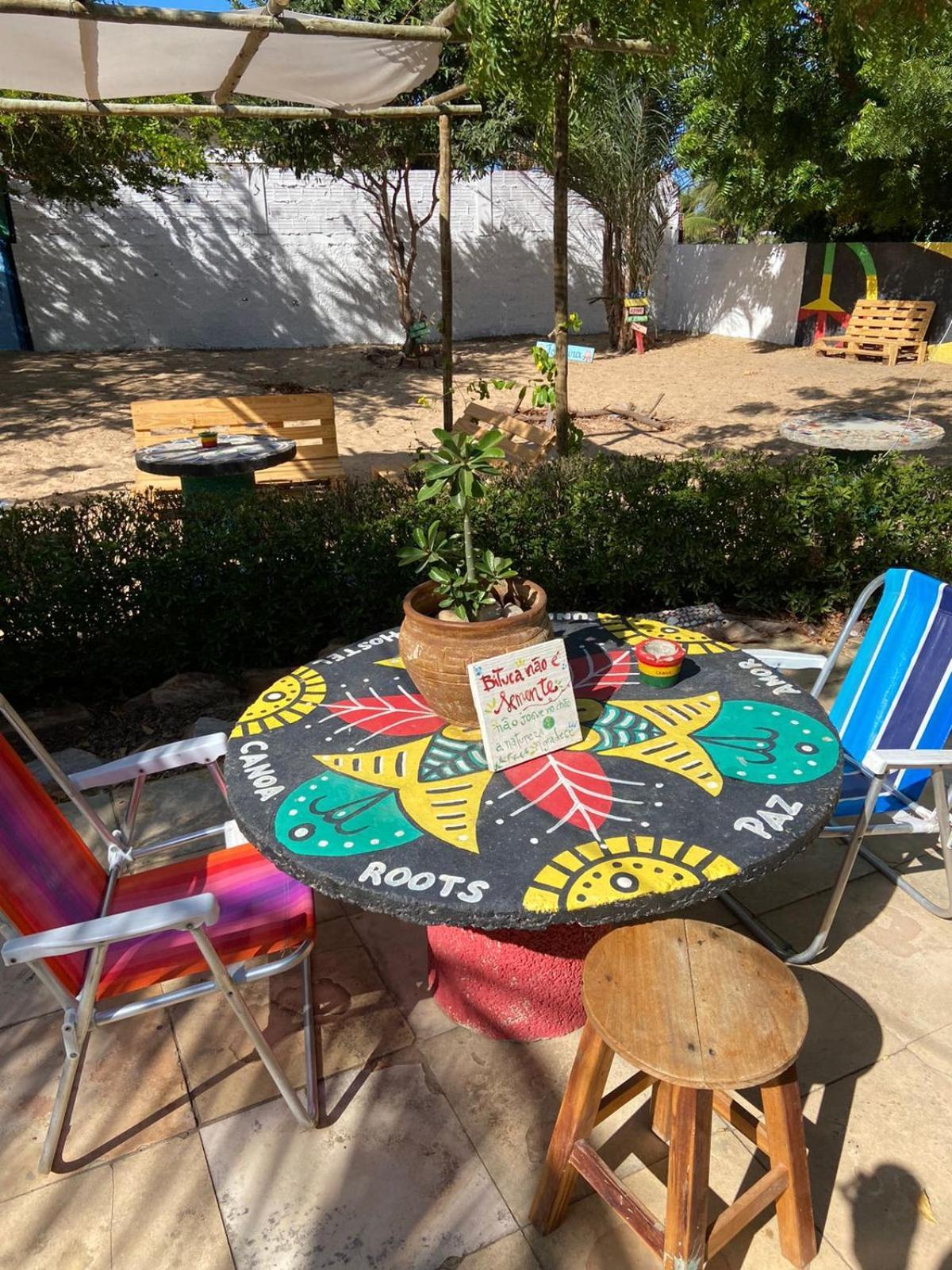 Canoa Roots Hostel & Camping Canoa Quebrada Eksteriør bilde